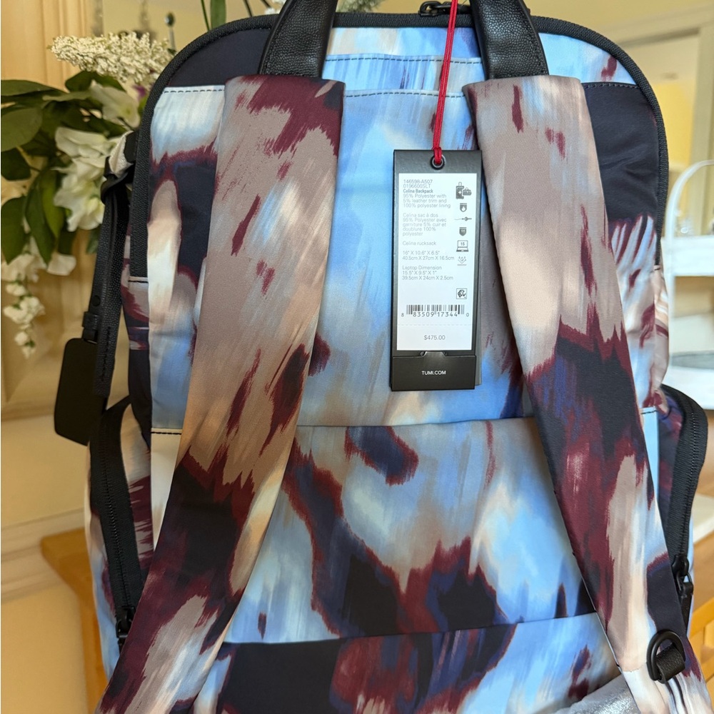 Tumi Multicolor Abstract Backpack - image 3